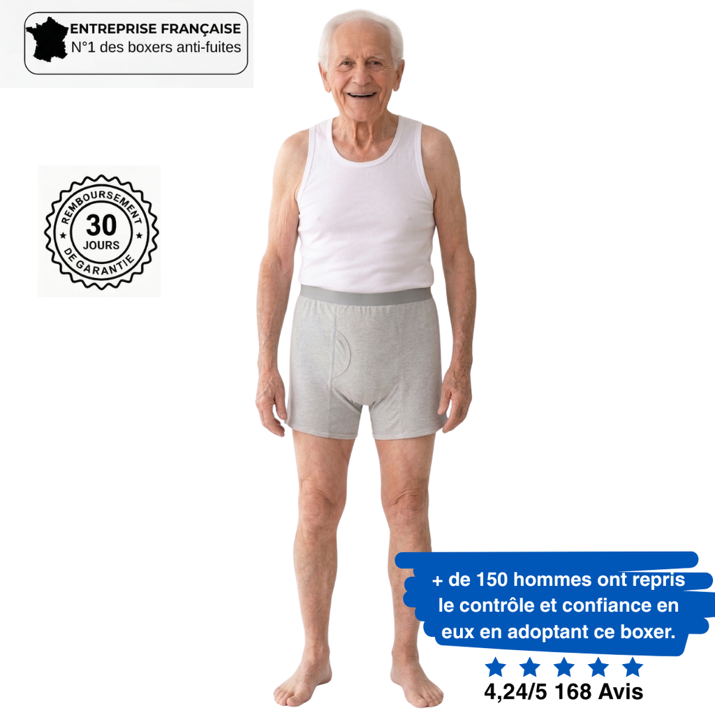 AURA boxer anti-fuite - Redonne-toi le contrôle