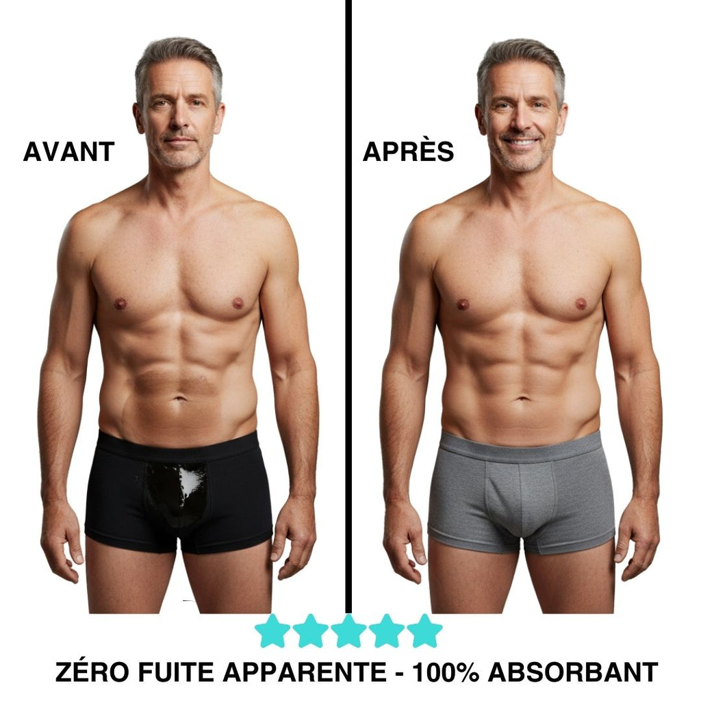 Redonne-toi le Contrôle - AURA Boxer Anti-Fuite