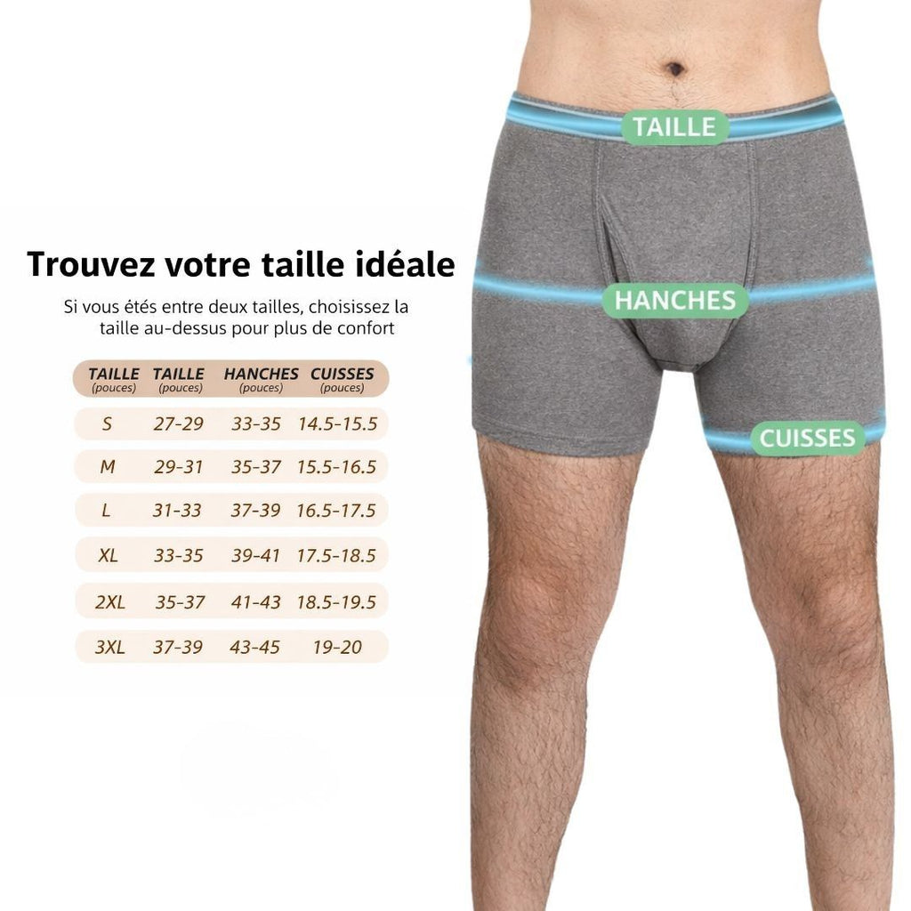 Redonne-toi le Contrôle - AURA Boxer Anti-Fuite